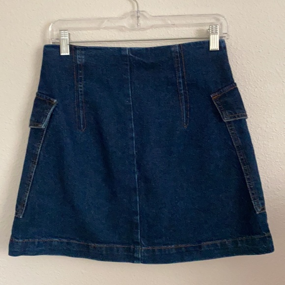 Topshop Jean skirt size 28 - Picture 2 of 2